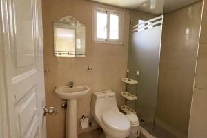 Koupelna v ubytování Tranquilo y cómodo apartamento