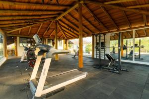 Fitness centrum a/nebo fitness zařízení v ubytování Imperatriz Paraty Hotel