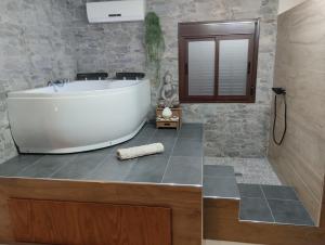 Koupelna v ubytování Estudio jacuzzi Luz de Jerez