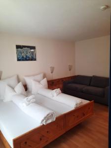 Voodi või voodid majutusasutuse Hotel Schiffahrt toas