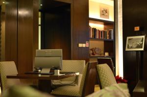 Istumisnurk majutusasutuses Les Suites Taipei - Da An