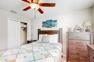 Ένα ή περισσότερα κρεβάτια σε δωμάτιο στο Palm Hills Paradise