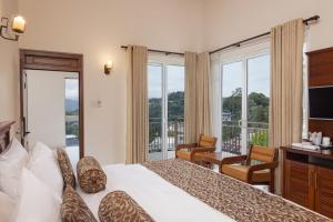 Letto o letti in una camera di Hotel Cassendra