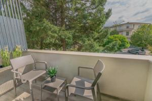 Balkón nebo terasa v ubytování Hotel Osetia Garden