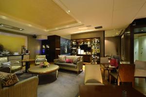 Istumisnurk majutusasutuses Les Suites Taipei - Da An