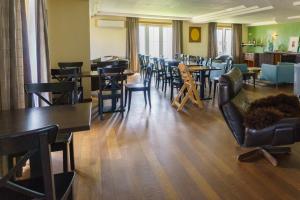 Istumisnurk majutusasutuses St-Janshof Hotel