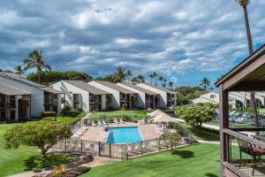 an exterior view of a resort with a swimming pool at 337 Hale Kamaole in Wailea