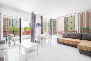Posezení v ubytování Carlos V 3-A Apartment Levante Beach