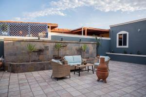 Posezení v ubytování La Casa de Abajo