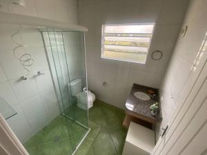 Ein Badezimmer in der Unterkunft Quatro Estações Hospeda- Vila 07 Funcionalidade em ótima localização