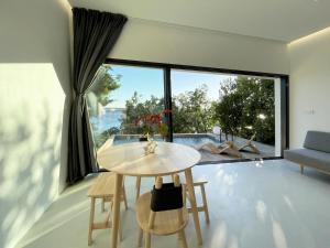 Posezení v ubytování AB61 Tiny Design House for Two
