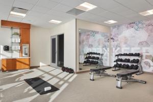 Fitness centrum a/nebo fitness zařízení v ubytování SpringHill Suites by Marriott Frederica