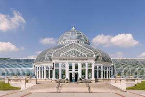 a large building with a glass dome at Sonder The Fitz in Saint Paul