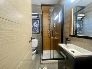 Koupelna v ubytování Saltillo Alto Boutique Studio