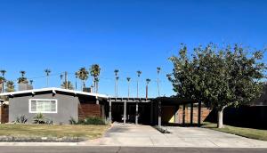 Bygningen som feriehuset ligger i