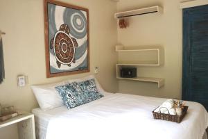 Postel nebo postele na pokoji v ubytování Sleepy Gypsea Villa Siargao - Private Room - Vanilla Sky + 35 fotografií