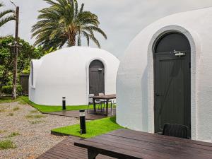 Zahrada ubytování 墾丁圓石灘 Kenting Pebble Beach