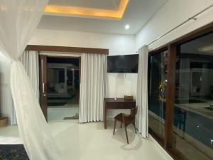 Area soggiorno di Namika Villas Ubud