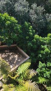 Zahrada ubytování Tutaritari Treehouse