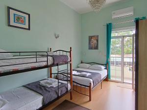 Ένα ή περισσότερα κρεβάτια σε δωμάτιο στο The blackbird's nest