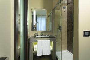 Koupelna v ubytování Rome Life Hotel
