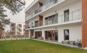 Budova, v ktorej sa apartmán nachádza