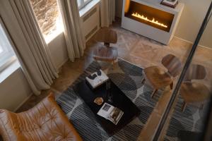 Posezení v ubytování MiHotel Serlin