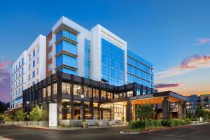 an architectural rendering of a office building at Hyatt Centric Mountain View in Mountain View
