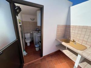 Koupelna v ubytování Ático - Dúplex - vista mar + 37 fotografií