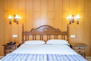 Abba Ordino Babot Hotel客房内的一张或多张床位