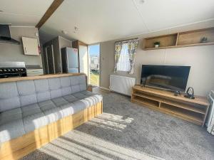 A seating area at Modern 8 Berth Caravan With Decking At Valley Farm, Essex Ref 46575v