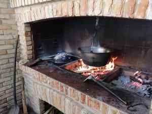 Attrezzature per barbecue disponibili per gli ospiti del bed & breakfast