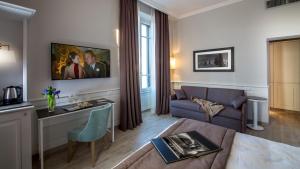 Posezení v ubytování Princeps Boutique Hotel