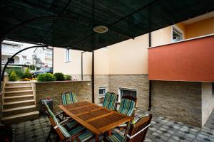 Balkón nebo terasa v ubytování Rogoznica Apartments Kristina