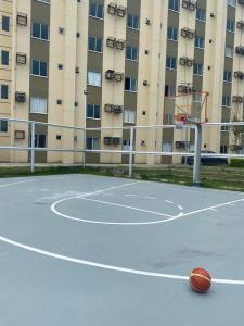 a basketball hoop in front of a building at BRIA FLATS LAS PINAS in Manila
