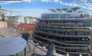 En balkong eller terrasse på Apartmán Kaiser