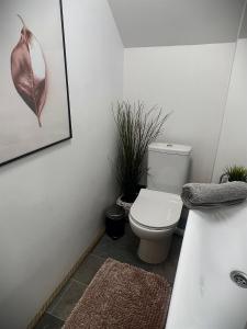 Koupelna v ubytování KOHT apartment