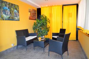 Posezení v ubytování Hotel Shasa