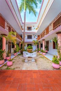 Zahrada ubytování Hotel Santa Lucía