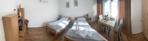 Uma cama ou camas num quarto em Temački konaci