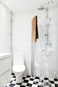 Koupelna v ubytování Continental Apartment Hotel Sundsvall
