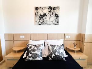 Postel nebo postele na pokoji v ubytování El Chalet