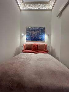 Ένα ή περισσότερα κρεβάτια σε δωμάτιο στο Apartament Jadwisia