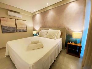 Ένα ή περισσότερα κρεβάτια σε δωμάτιο στο Flat Île de Pipa Tulum - By Almare +16 φωτογραφίες