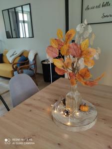 Część wypoczynkowa w obiekcie Le Cocon des Hortillonnages d'Amiens