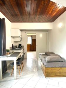 Zona d'estar a Villa Clémence