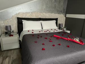 Posteľ alebo postele v izbe v ubytovaní A Casa di Lalla