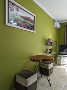 Posezení v ubytování Downtown Retreat "Spiranca"