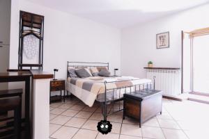 Postel nebo postele na pokoji v ubytování Flat Mazzini 6