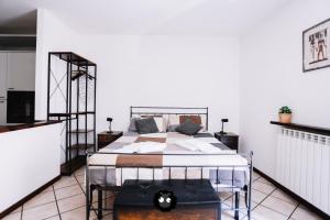 Postel nebo postele na pokoji v ubytování Flat Mazzini 6